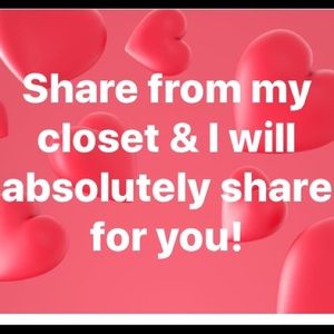 Share for me and I will be sharing for you!